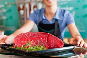 The essence of diet with meat proteins for weight loss