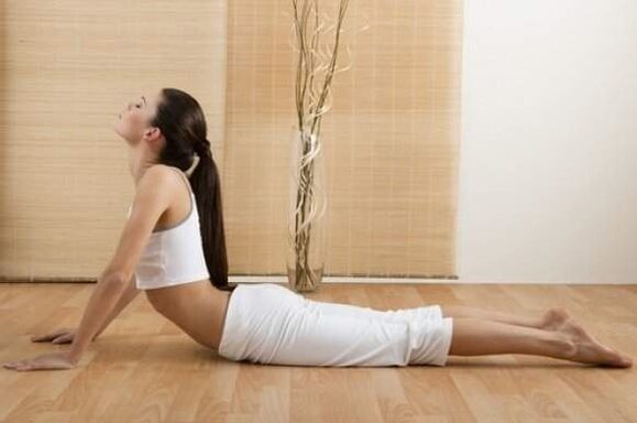 cobra yoga weight loss pose
