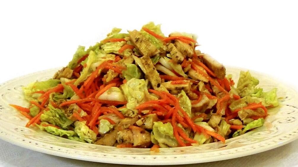 At the final stage of the Stabilizing the Dukan Diet you can treat yourself to a chicken salad